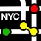 The free New York Subway Map app has everything you need to get around NYC Subway including -