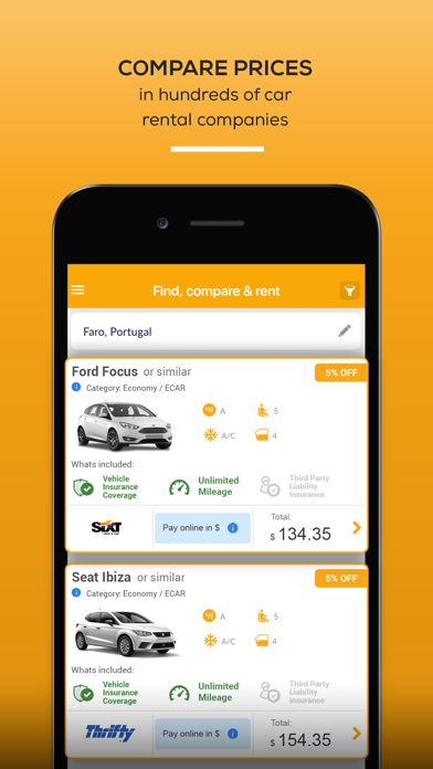 Rentcars.com - Aluguel de Carros screenshot