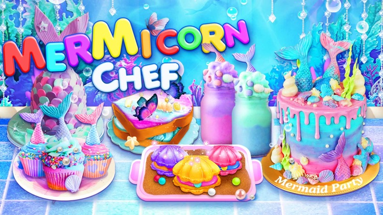 Unicorn Chef: Mermaid Cooking screenshot-0