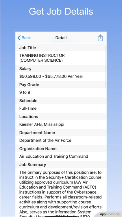 Gov Job Search screenshot-4
