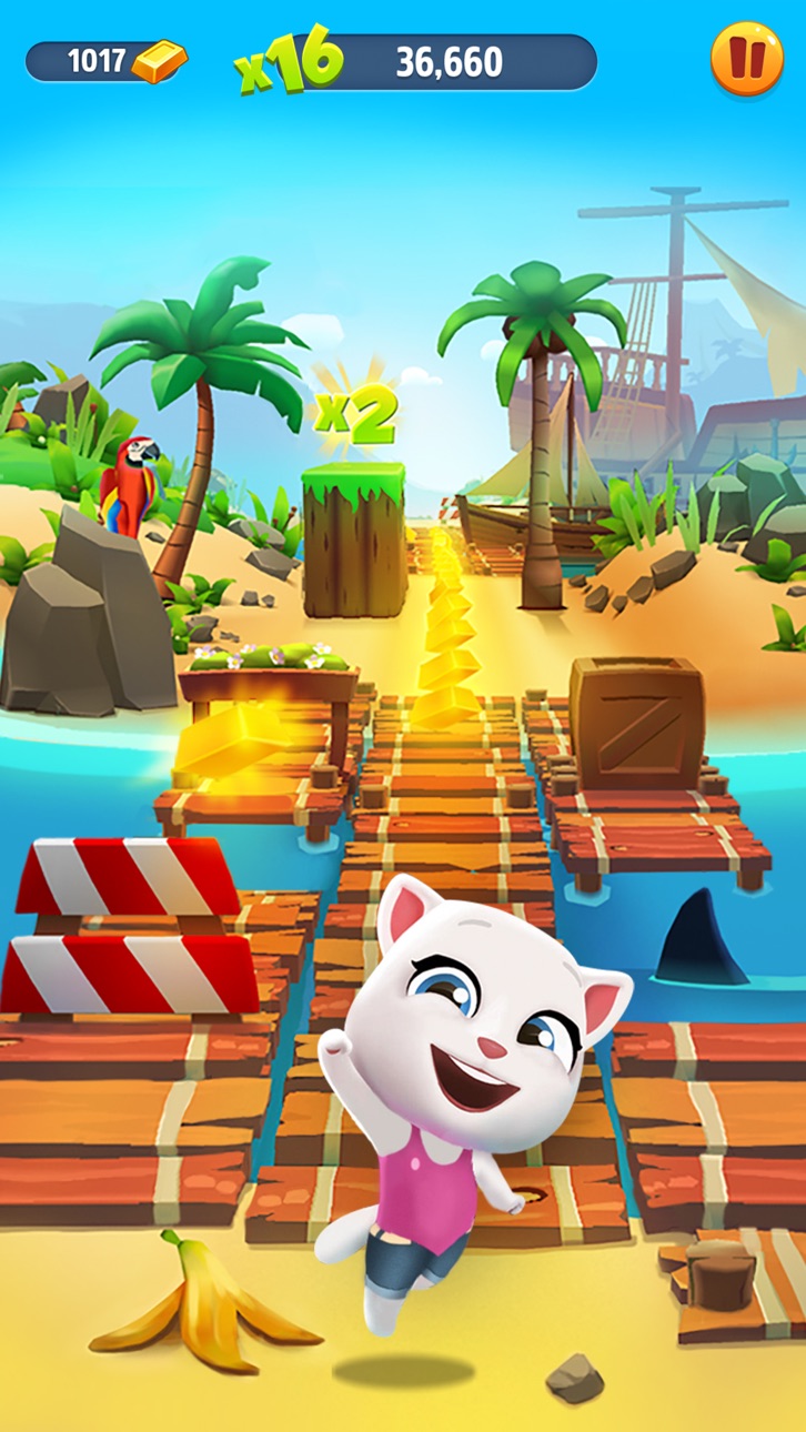 Talking Tom Gold Run - Free Hack screenshot 4 - iOS game interface
