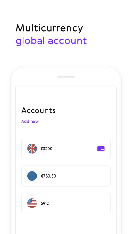 Paysend Global Account