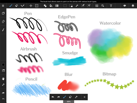 Скриншот из MediBang Paint for iPad