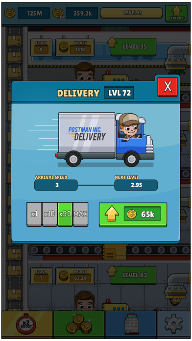 Idle Delivery Tycoon screenshot 4