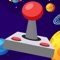 Explore your own space arcade using retro inspired controls in Arcade Critters