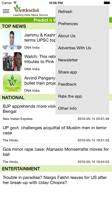 Screenshot #1 pour WeRindia