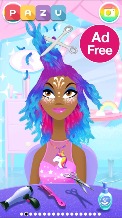 Girls Hair Salon Unicorn