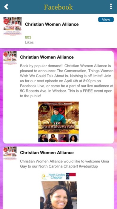 How to cancel & delete Christian Women Alliance from iphone & ipad 3