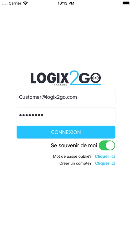 Logix2Go Tracking