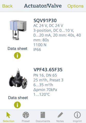 Combi Valve Sizer - náhled