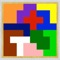 Traditional square-fit puzzle game