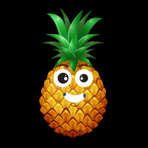 Pineapple Active Sticker