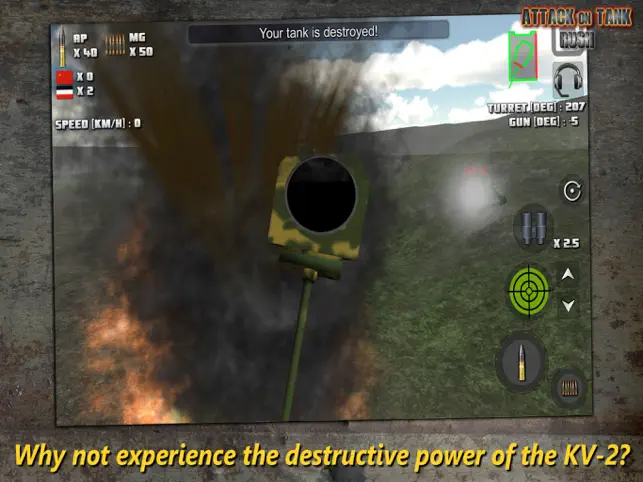 Attack on Tank - World War 2, game for IOS