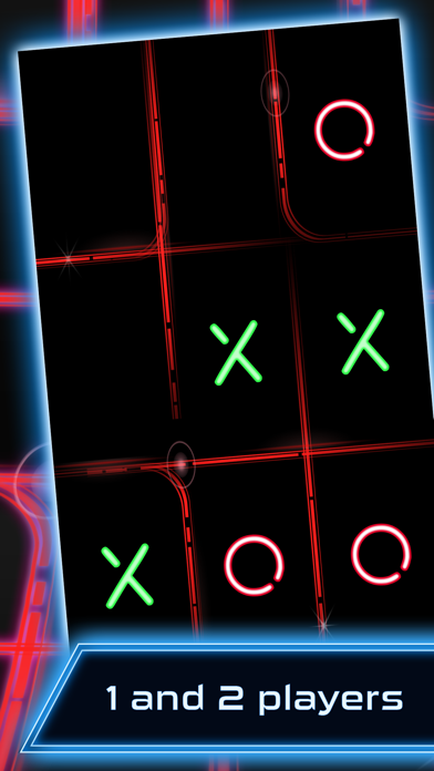 How to cancel & delete Tic Tac Toe - Glow from iphone & ipad 1