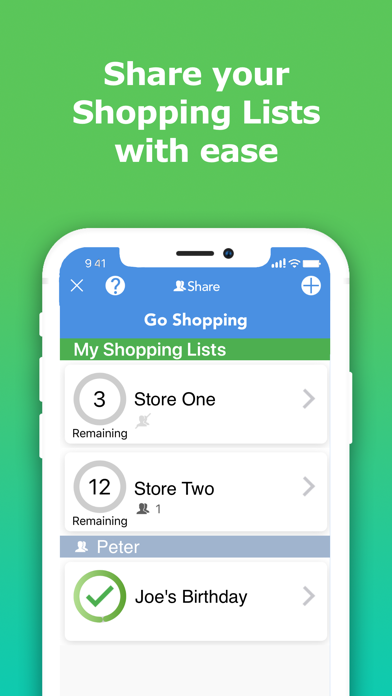 Shopping List & Sharing screenshot 2