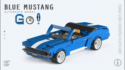 How to cancel & delete Blue Mustang for LEGO 31070 from iphone & ipad 1