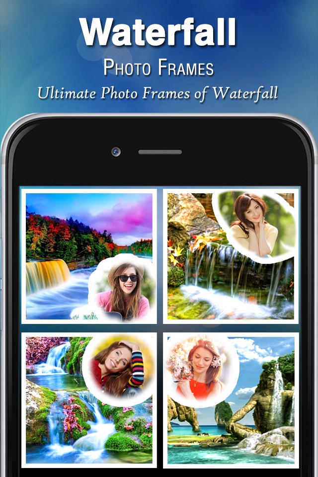 Waterfall Photo Frames Editor screenshot 3