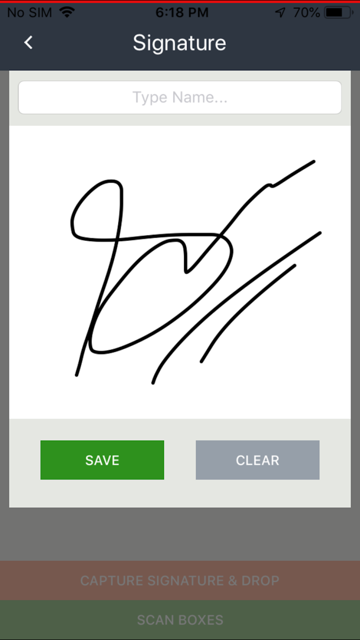 Delivery Handler for Drivers