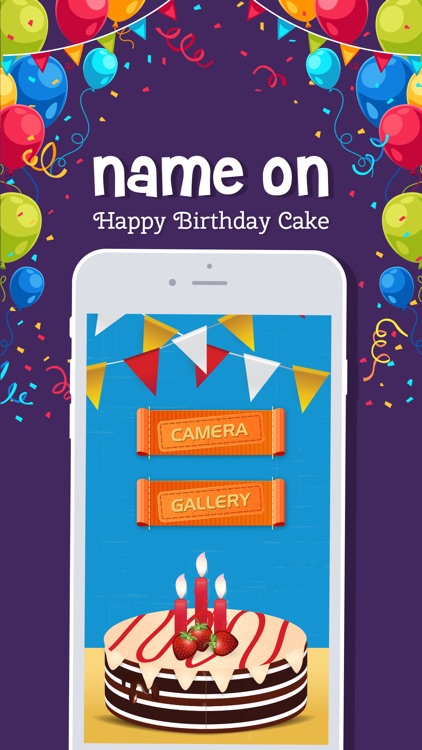 Name On  Happy Birthday Cake screenshot-5