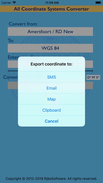 Coordinate Systems Converter screenshot-3
