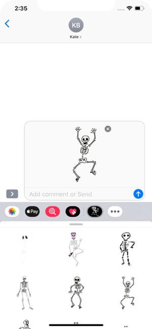 Skeleton Stickers Pack(圖6)-速報App