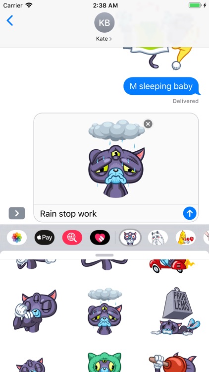 Psy Cat Stickers screenshot-4