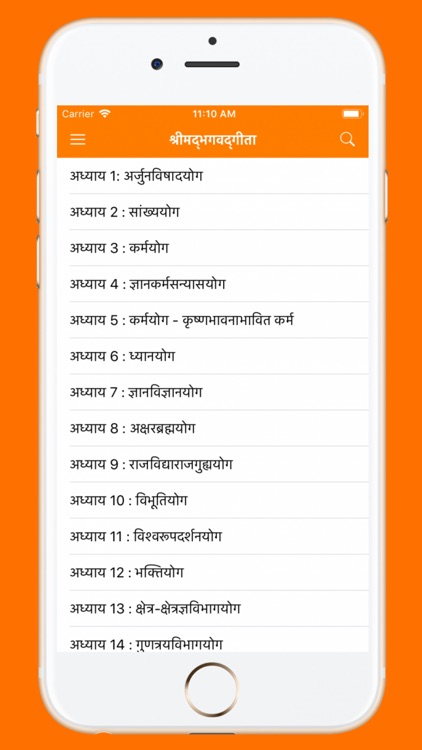 Bhagavad Gita in Hindi App