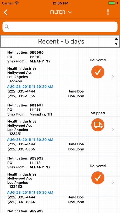 Part Delivery Tracker screenshot-3