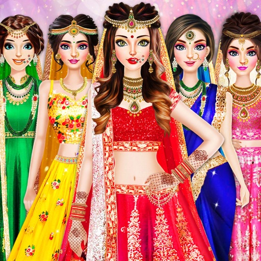 Royal Indian Girl Fashion Salon For Wedding - Stylist Salon Game - Wedding  salon free game for girls:Amazon.com:Appstore for Android