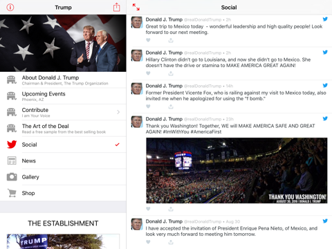 Donald Trump - Social & News screenshot 3