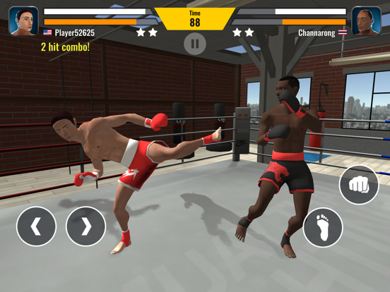 Muay Thai Fighting - Боксер на iPad