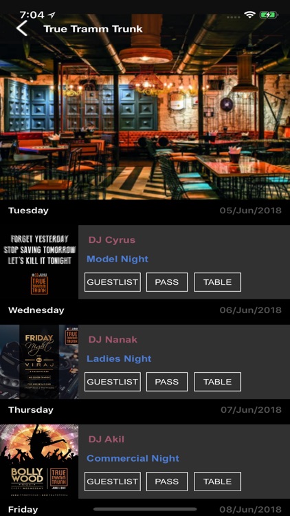 GuestList: clubs guestlist