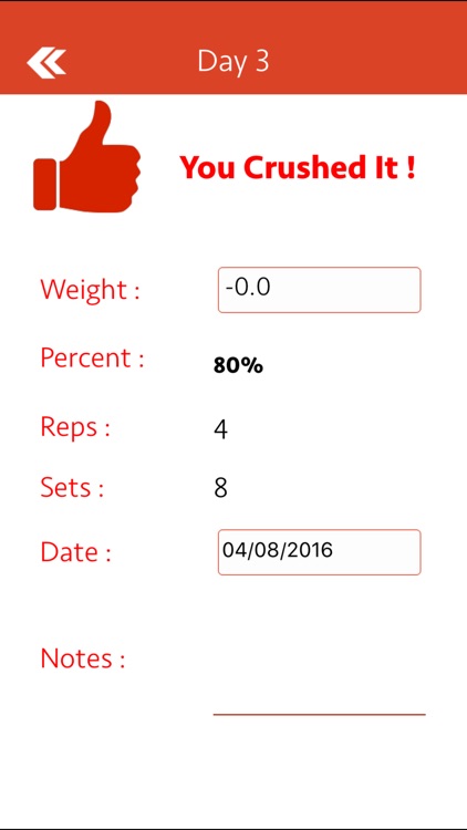 Smolov Squat Calculator screenshot-3