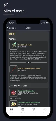 Screenshot 4 Genshin Builder iphone