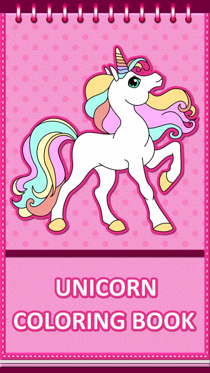 Pony Unicorn Coloring Book