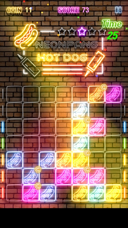 NeonPang : Cross Match Puzzle screenshot-5