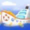 Merge your ships to earn rewards and Complete your voyage around the worldOur voyage starts from Bangkok, passes through five continents (Asia, America, Europe, Africa, Oceania), four oceans (Pacific, Atlantic, Arctic, Indian), and finally reaches Antarctica