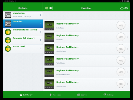 Coerver Soccer Skills at Home Screenshots