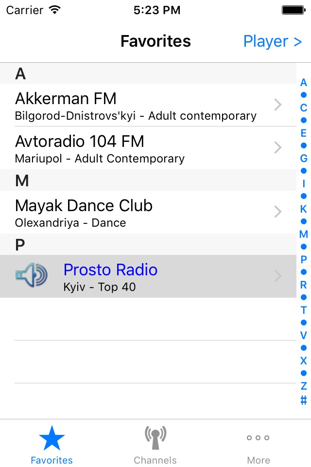 Radios of Ukraine screenshot 4