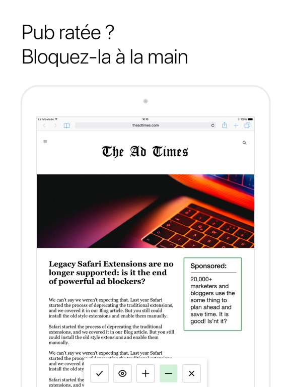 AdGuard Pro — adblock avancé AdGuard Pro — adblock avancé