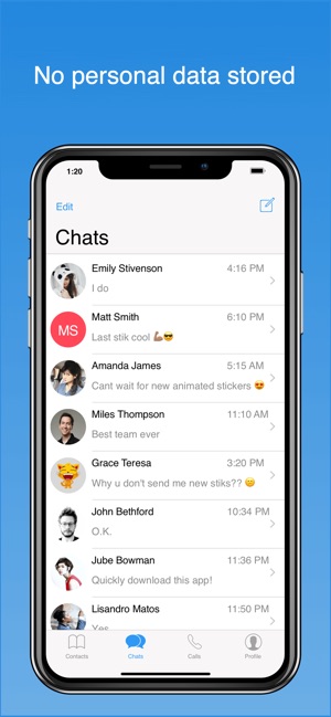 Chat apps for iphone