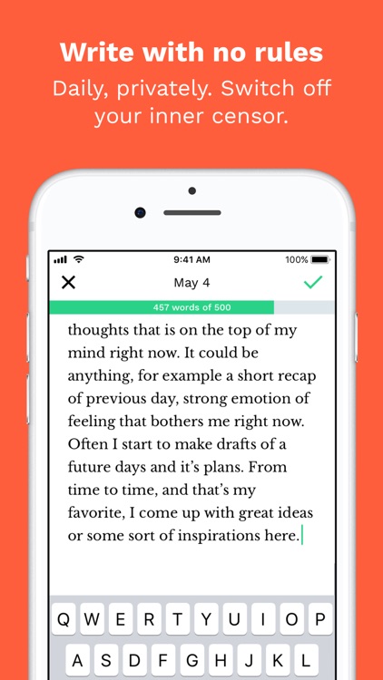 MorningPages – Daily Journal screenshot-0