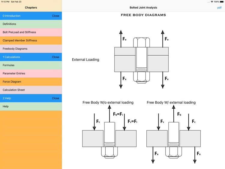 Bolted Joint Analysis