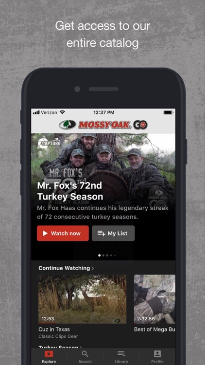 Mossy Oak Go: Outdoor TV screenshot-1
