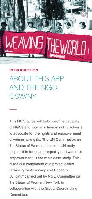 Women & UN Guide by NGO CSW NY(圖3)-速報App