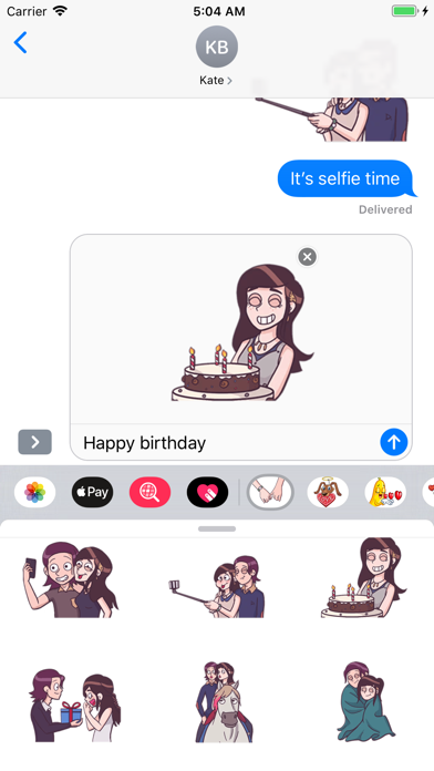 Young Couple Life Stickers screenshot 4