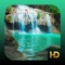 Relax and mellow out to the ambient visuals and sounds of waterfalls in 1080 HD on your TV, tablet and phone