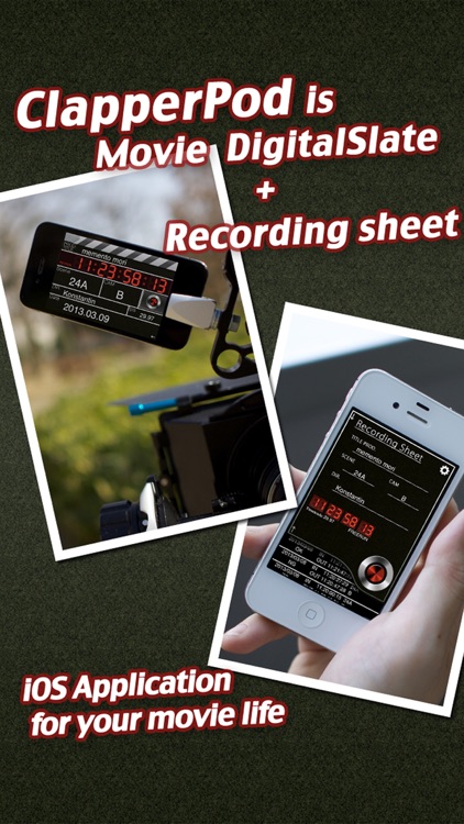 ClapperPod -DigitalSlate-