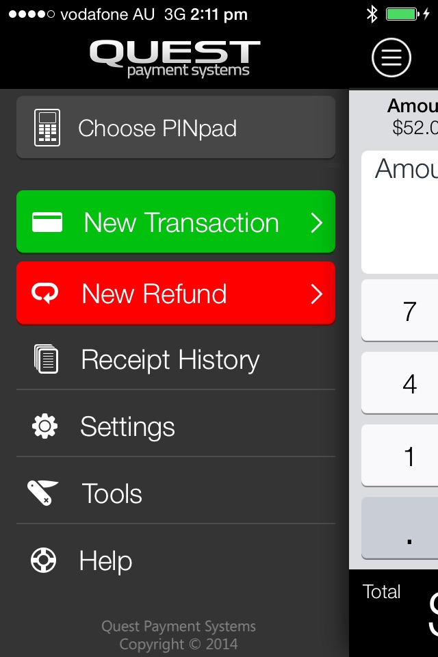 Quest mPOS with NAB screenshot 3
