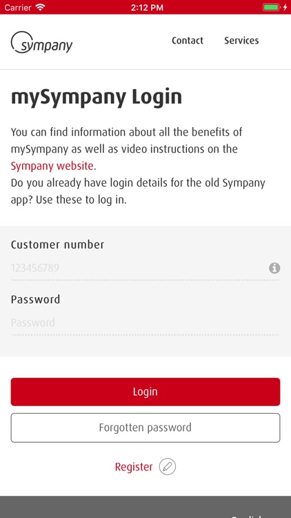 mySympany screenshot-6